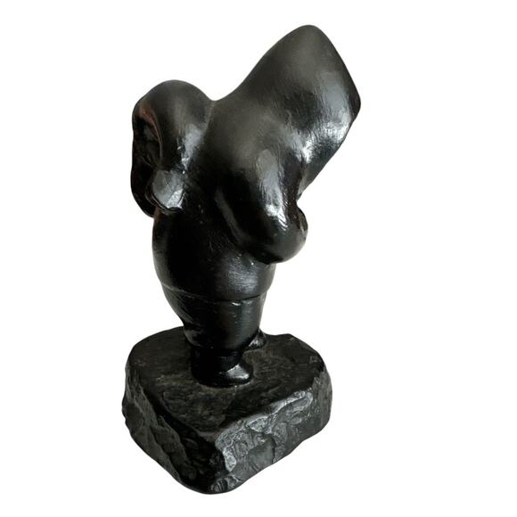 Vintage BOMA Indigenous Inuit Seal Hunter Figurine Vancouver Canada - Picture 6 of 8